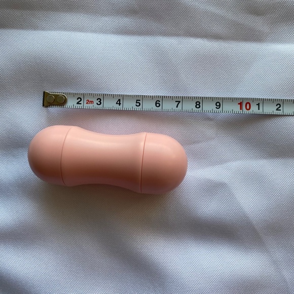 Face Oil Absorbing Roller Pink Volcanic Stone Two Sides - Picture 5 of 5